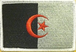 ALGERIA Flag Iron On Patch Embroidery Tactical Morale Patch Military / Police Pa - $5.93