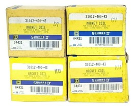 LOT OF 4 NIB SQUARE D 31012-400-43 MAGNET COILS 120V. 60HZ/110 50HZ - £64.86 GBP