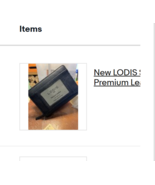 New LODIS Slim Billfold Zip -Around Wallet Black Premium Leather 5.75&#39;&#39;x... - €31,24 EUR