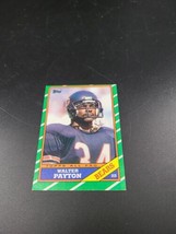 1986 Topps Walter Payton #11 All Pro Chicago Bears Football Card - £3.78 GBP