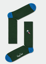 Happy Socks Green UFO design UK Size 4-7 - £14.78 GBP
