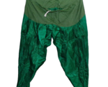 Vintage Embossed Green silk Harem Baggy Gypsy Boho Hippie Yoga Pants Unisex - $24.71