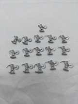 (16) Wilderness Shield And Spear Infantry Soldier 10mm Metal Miniatures - $222.41 MXN