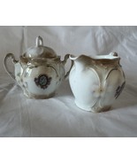 Vintage Bavaria Creamer and Covered Sugar Bowl Set Fine Bone China - €17,07 EUR