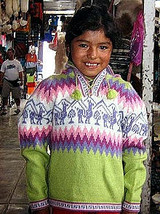 Sweater,V-neck,Jumper, Alpaca Wool,peruvian design - £36.87 GBP