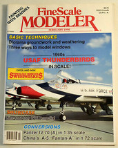 Magazine Fine Scale Modeler February 1990 Vol. 8 No.2 USAF Thunderbirds - £6.65 GBP