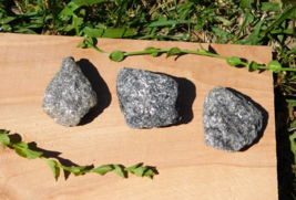 Silver Mica Schist Set of Three Sparkly Specimens Uplift Energy High Vibrations - £12.58 GBP