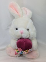 Charter Club White Rabbit Plush Bunny Easter Egg 13 Inch Stuffed Animal Toy - $24.95