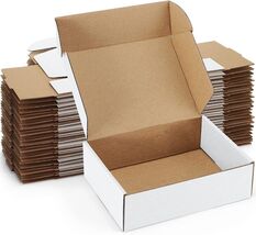 Small White Mailing Boxes Corrugated Shipping Boxes - $29.20