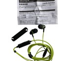 Audio Technica ATH-CK313iS In-ear HEADPHONES with mic For smartphones-Green - $12.86