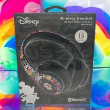 DISNEY Mickey Mouse Wireless Headset Head Phones Bluetooth Noise Canceli... - $717.15 MXN