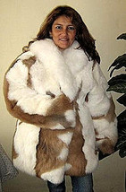 Fur jacket,made of babyalpaca fur,outerwear  - £442.04 GBP