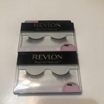 2X Revlon Beyond Natural Eyelashes - Luscious Flair - 91216 - £7.47 GBP