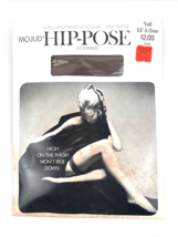 Vintage Sheer Stockings Tall Hip-Pose Seamless Nylon Thigh High Mojud USA - £11.19 GBP