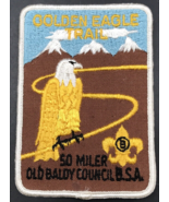 Vintage Boy Scouts Old Baldy Council BSA Golden Eagle Trail 50 Miler Patch - £9.58 GBP