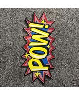 POW! Metal Wall Plaque Decor Home Accents Cartoon Comics Nastalgic 18”x8.5” - €9,42 EUR