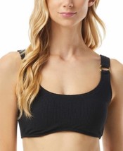 Michael Michael Kors Stretch Textured Removable Cups Ring Bralette, Size Small - £23.74 GBP