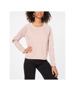 Material Girl Juniors Womens M Adobe Rose Pink LOCALS Cutout Sweatshirt ... - £9.23 GBP