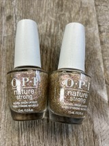 2 Pack~O.P.I. Nature Strong Vegan Nail Color NAT031 Mind Full of Glitter... - €11,00 EUR