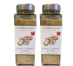 2 X The Gourmet Collection - Garlic Bread Spice Blends 6.5 oz - £27.91 GBP