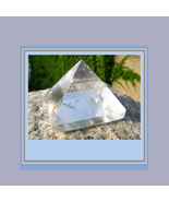 Genuine Clear Quartz Crystal Pyramid  1.42 inches Square  - £36.49 GBP