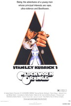 A CLOCKWORK ORANGE POSTER 27X40 IN STANLEY KUBRICK 69X101 CM  - £27.64 GBP