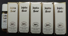 Jojoba Gold Skin Hair Oil 100% Pure Natural Organic 500ml 17.0 oz 5 ea Germany - £23.96 GBP