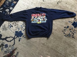 Vintage Disney Mickey Mouse Blue Long Sleeve T-Shirt Florida Size XL USA... - £39.14 GBP