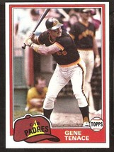 San Diego Padres Gene Tenace 1981 Topps Baseball Card  29 nr mt - £0.51 GBP