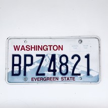  United States Washington Evergreen Passenger License Plate BPZ4821 - £14.78 GBP