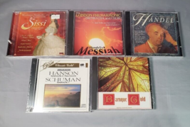 Classical Cd Lot Of 5 Sissi Handel Hanson Schuman Baroque New Factory Sealed - £19.74 GBP