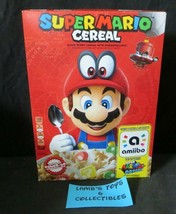 Nintendo Super Mario Cereal Special Amiibo Limited Ed Collectible Box Od... - £45.74 GBP