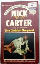 Nick Carter THE GOLDEN SERPENT (Killmaster #99) out-bonds James Bond counterfeit - £5.75 GBP