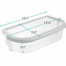 Door Shelf Bin For Whirlpool WRF535SMBW00 WRF540CWBW00 WRF535SWHW00 WRF5... - £31.29 GBP