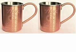 Tito&#39;s Vodka Copper/Stainless Steel Lined Mug – NEW - Set of 2 - £70.75 GBP