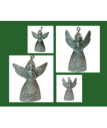 4-Angels Believe Faith Peace Cherish Silver Color Christmas Decoration H... - £9.49 GBP
