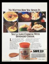 1983 Sharp Spoonery Cheese Circular Coupon Advertisement - £14.87 GBP