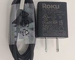 Samsung Roku 5W Fast Charge Wall Home Charger + USB-C Cable (2.6ft)  - $7.91