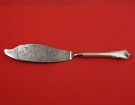 Grand Colonial by Wallace Sterling Silver Fish Server with Engraved Blade HH WS - $78.21
