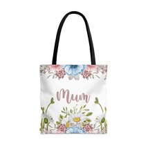 Personalised/Non-Personalised Tote Bag, Floral, Mum, Tote bag, 3 Sizes Available - £21.94 GBP+