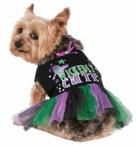 Halloween &quot;Wickedly Cute&quot; Tutu Dress Small Dog Costume Rubies Pet Shop - £19.77 GBP