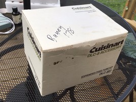 Cuisinart DLC-8 Accessory Expanded Feed Tube Kit DLC-851 Unused! 2 Slici... - $74.25