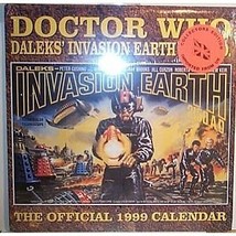 The Official Doctor Who 1999 Dalek Wall Calendar NEW SEALED - £7.04 GBP