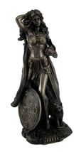 Norse Goddess Freya Antique Bronze Finish Statue - $79.19
