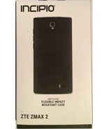 INCIPIO NGP ULTRA FLEXIBLE IMPACT RESISTANT CASE FOR ZTE ZMAX 2- BLACK - £7.83 GBP