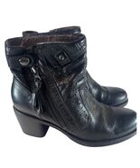 Nero Giardini Women&#39;s Black Ankle Boots, Made in Italy, Size EU38, 7.5 US - $19.99