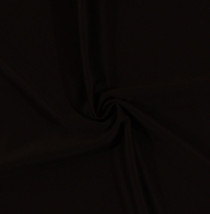 Knitek Techno Scuba Knit Black Polyester Spandex Stretch Fabric By Yard D441.09 - £22.77 GBP