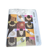 McCall&#39;s MP347 Necklaces, Bracelets and Pins UNCUT Sewing Pattern M6048 - $183.17 MXN