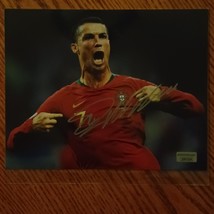 #7 Cristiano Ronaldo AUTOGRAPHED 8x10 PHOTO COA CERTIFIED HAND SIGNED - £94.64 GBP