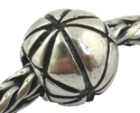 Authentic Trollbeads Petanque Charm, Sterling Silver, 11201, New - $28.49